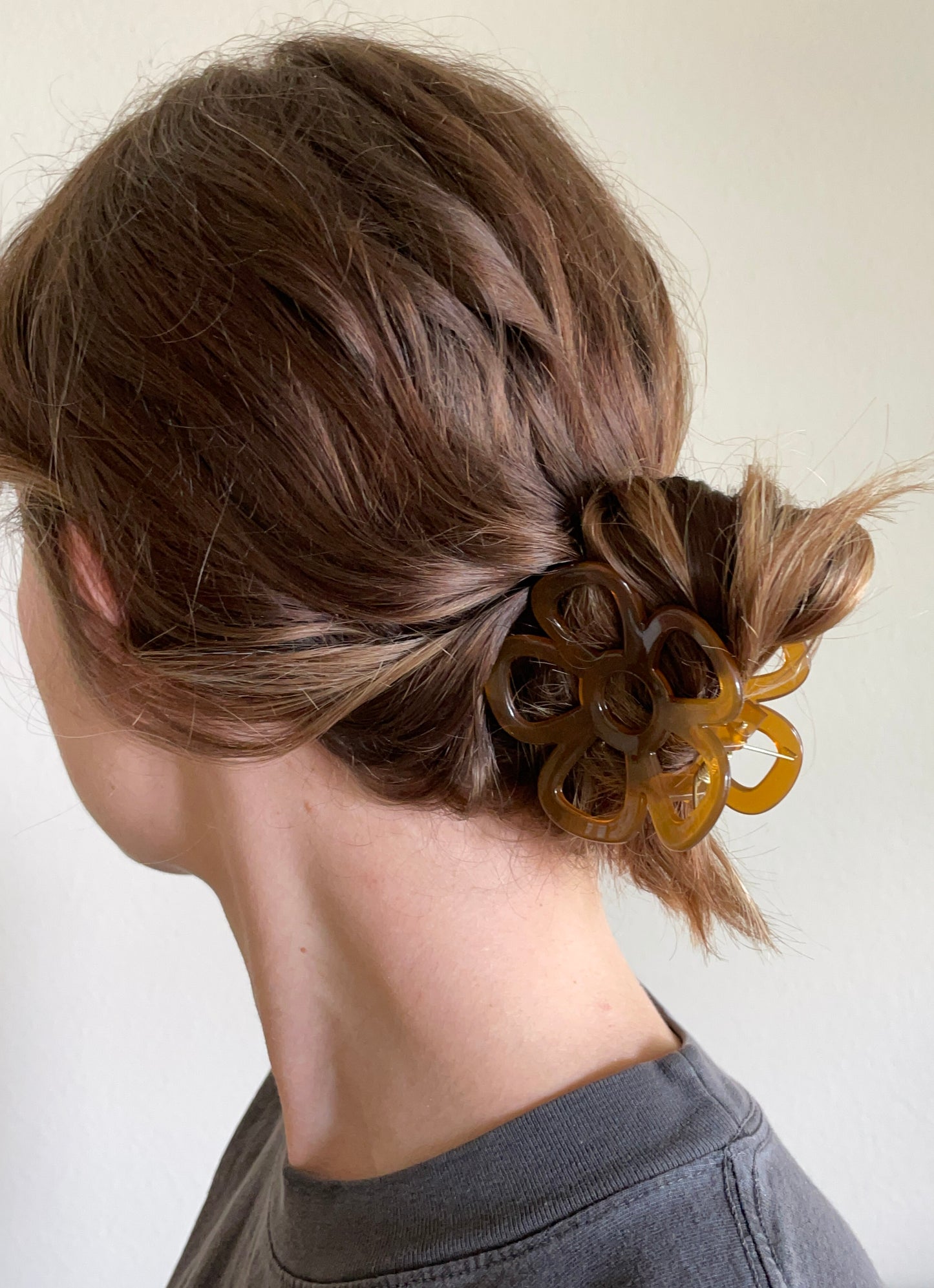 Hibiscus Claw Clip