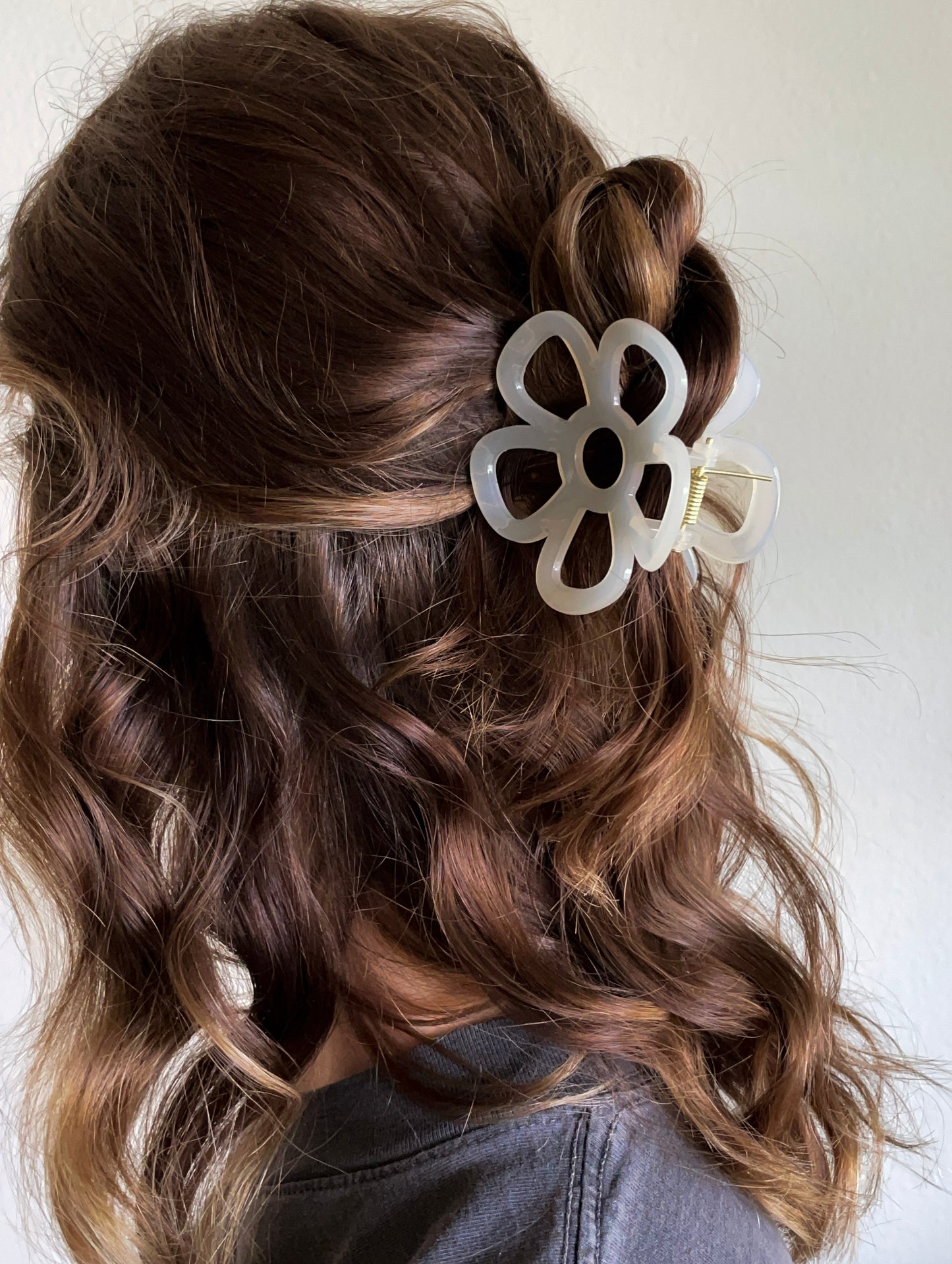 Hibiscus Claw Clip