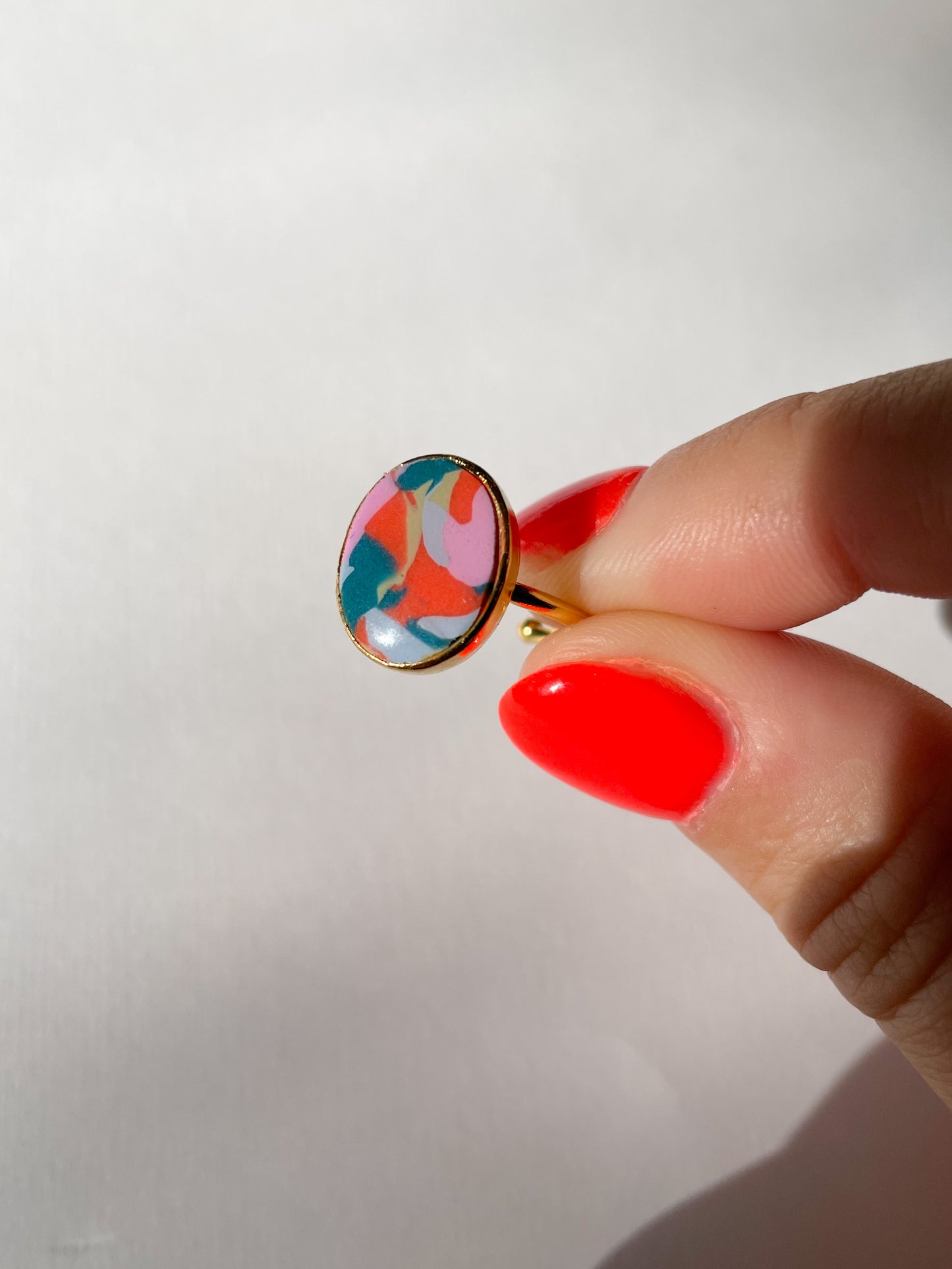 Summer Vibes Adjustable Ring