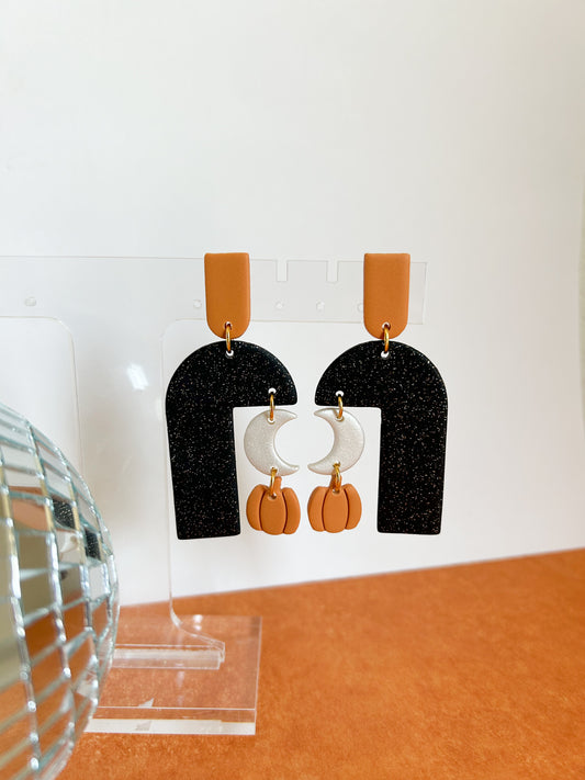 Halloween Cleo Earrings