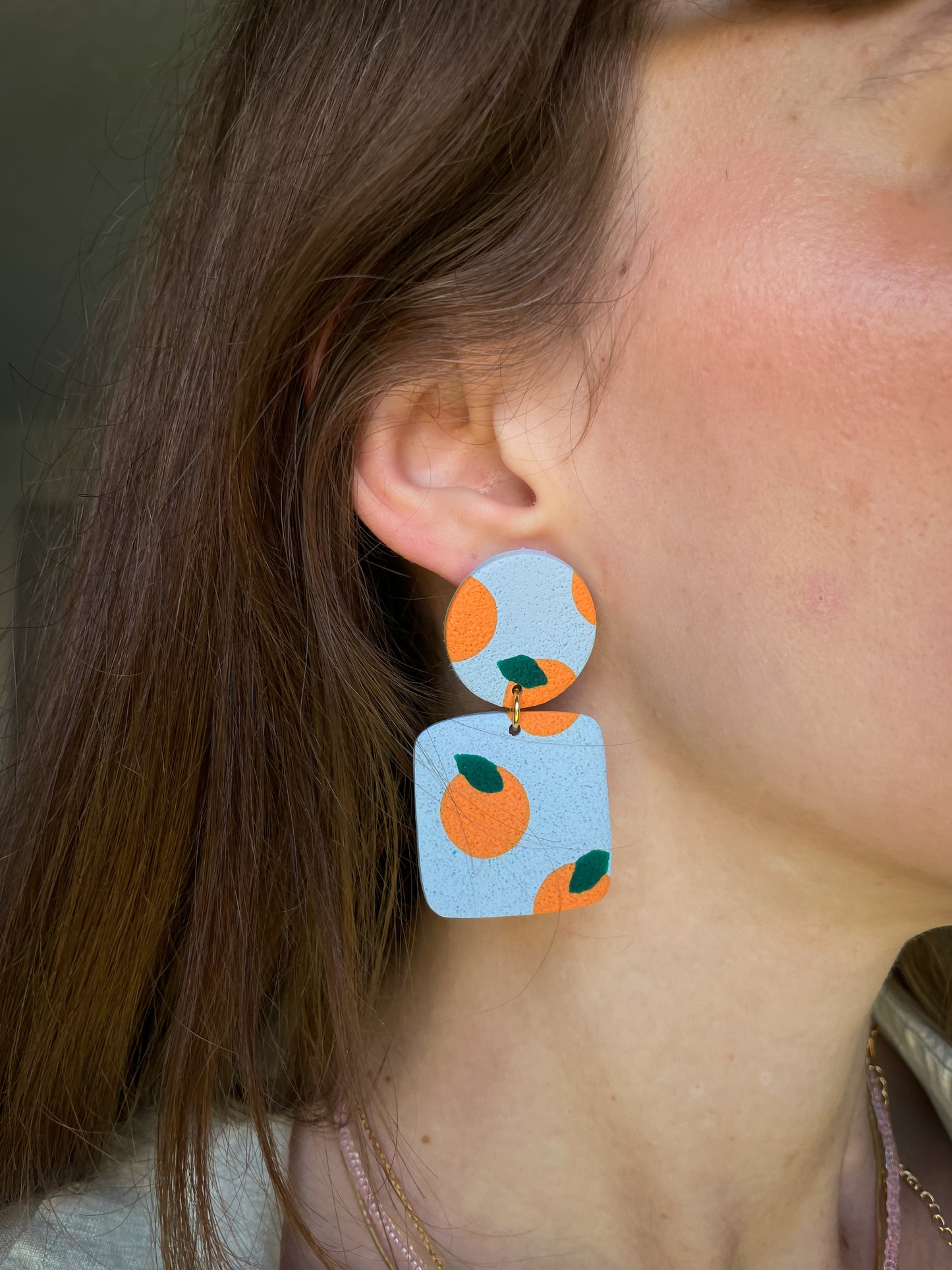 Orange Grove Earrings