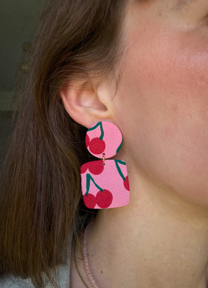 Sweet Cherry Earrings