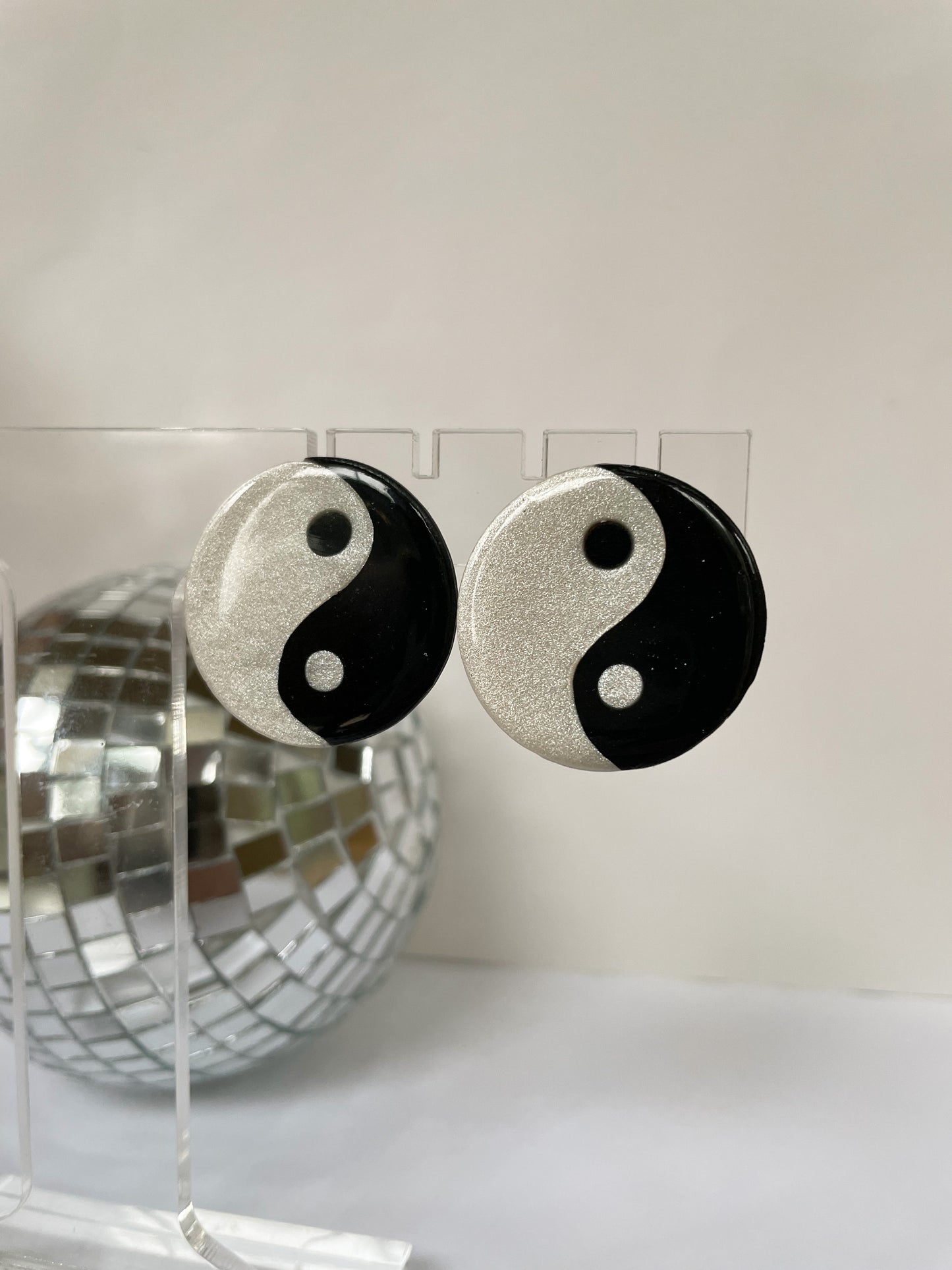 Calypso Yin Yang Studs