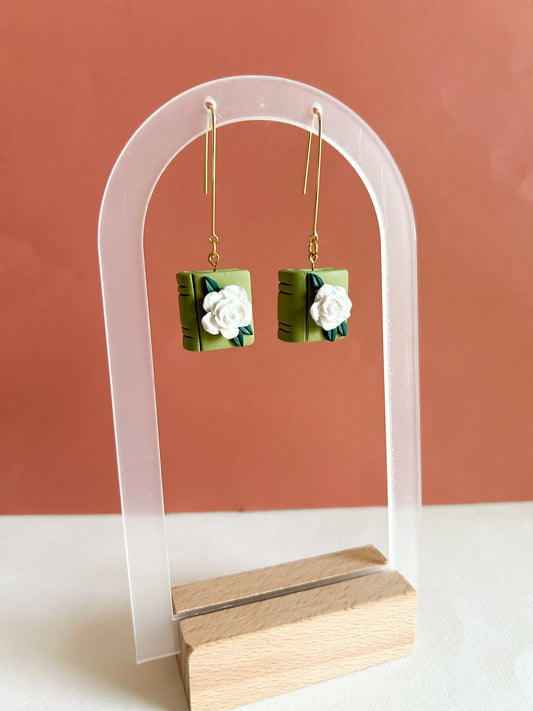 Garden Tales Earrings in Green