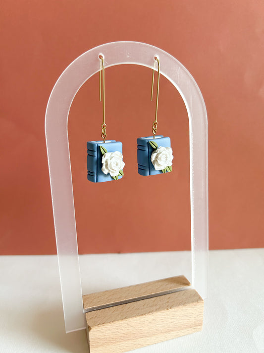 Garden Tales Earrings in Blue