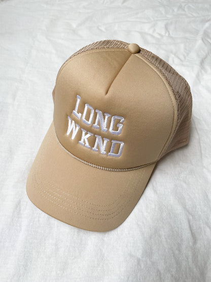 LONG WKND Trucker Hat
