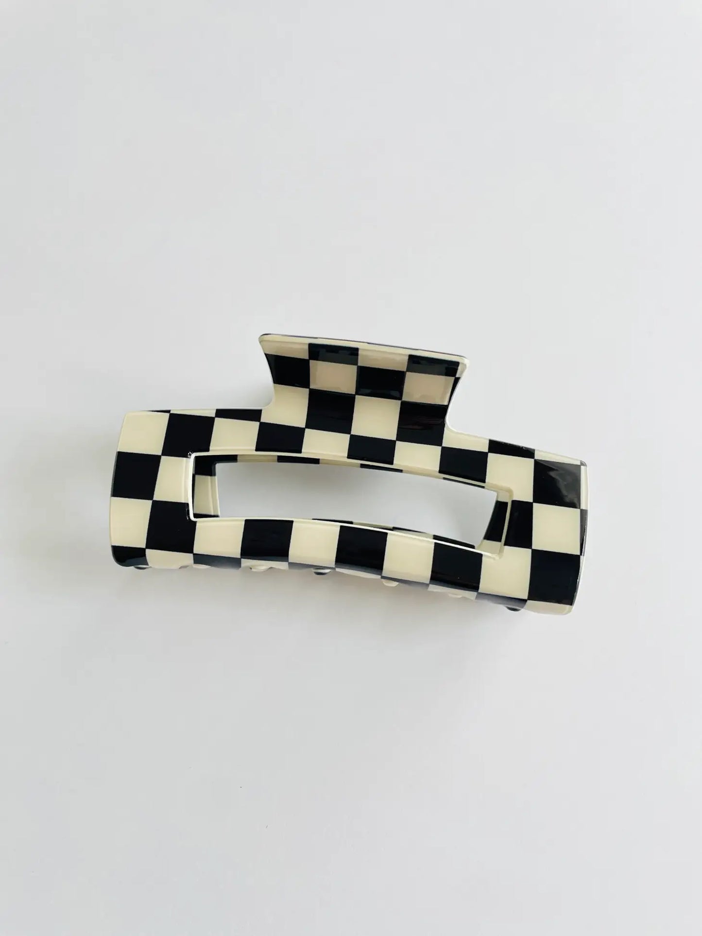 Mega Checkered Claw Clip